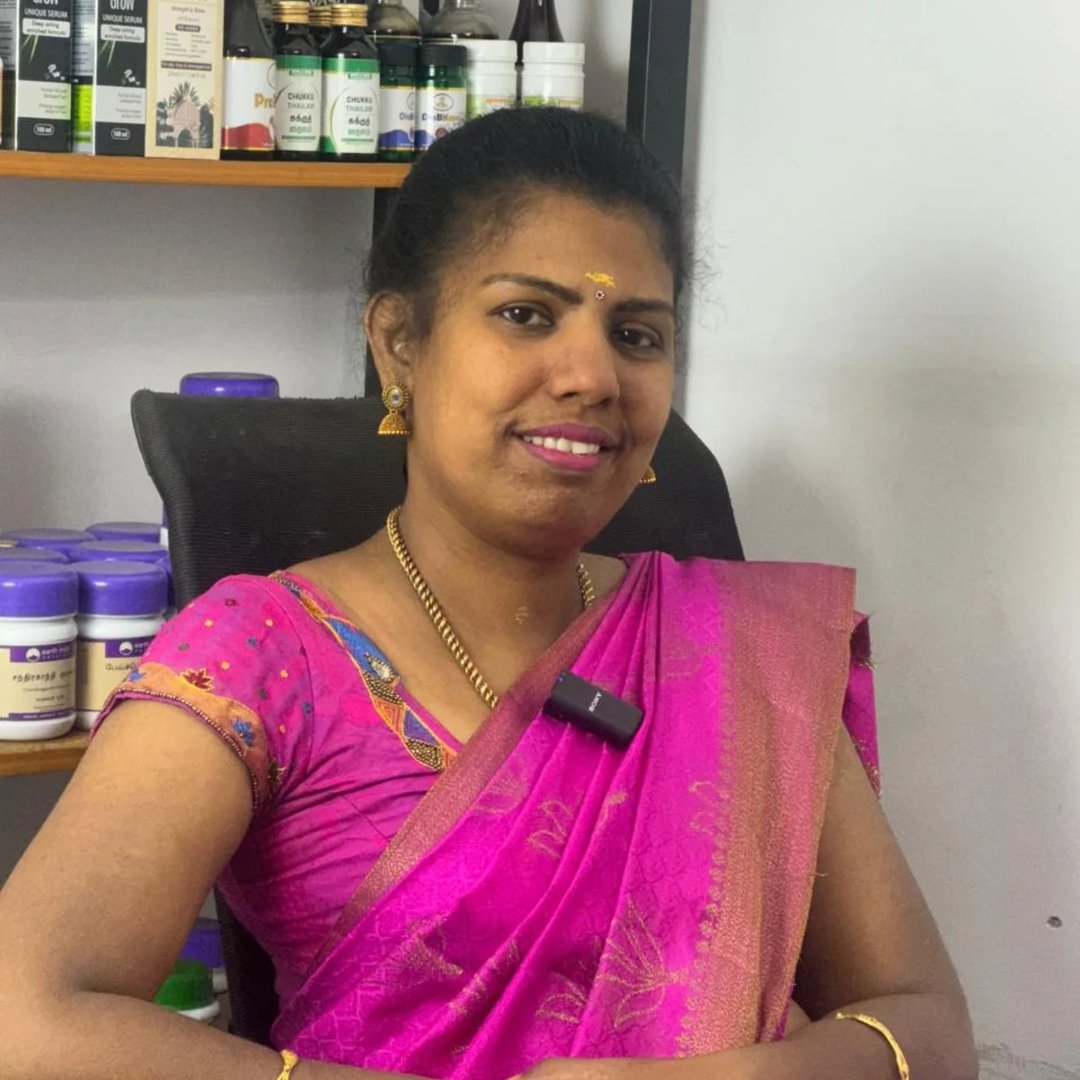 Dr. B. Kalpa, Siddha Specialist at Herbal Cure Clinic